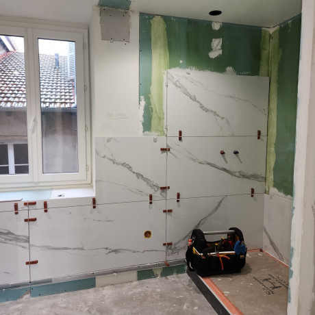 Création d'une salle de bain "Clé en main"