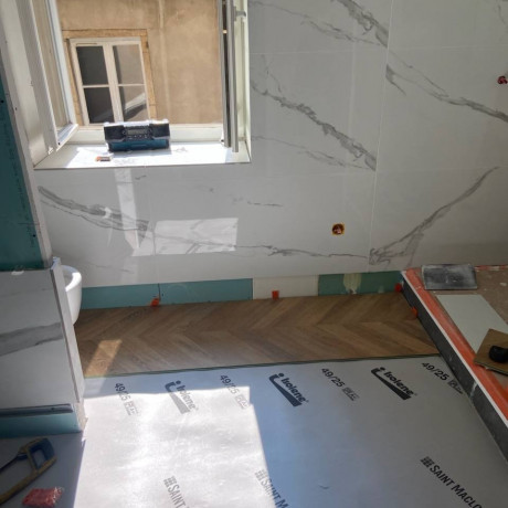 Création d'une salle de bain "Clé en main"