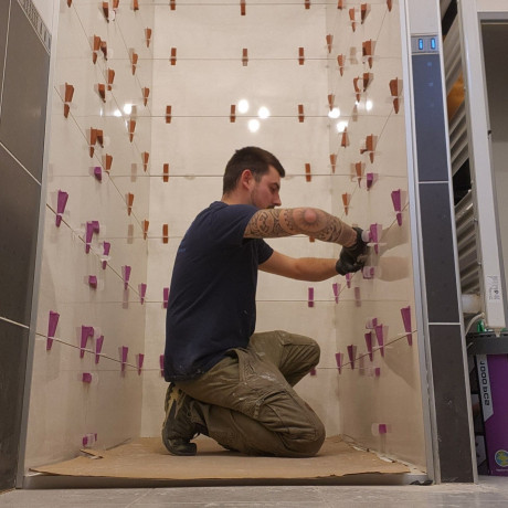 Rénovation douche après dégâts des eaux
